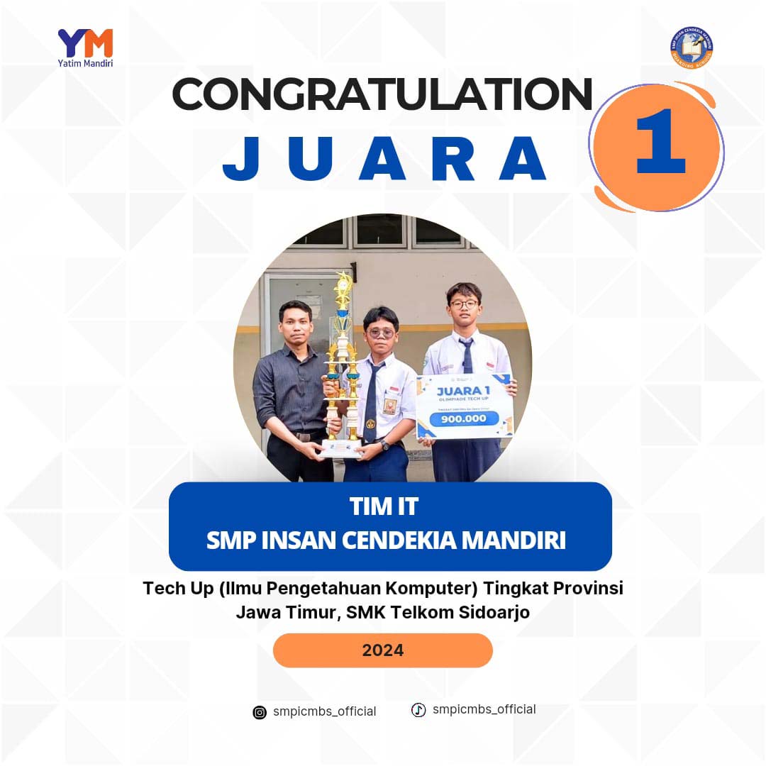 Juara 1 Lomba TIK